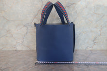 将图片加载到图库查看器,HERMES PICOTIN LOCK PM Tressage Epsom leather Blue brighton/Capucine/Blue saphir C刻印 Hand bag 700120132