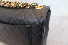 画像をギャラリービューアに読み込む, CHANEL/シャネル 中マトラッセシングルフラップチェーンショルダーバッグ ラムスキン ブラック/ゴールド金具 ショルダーバッグ 800010130