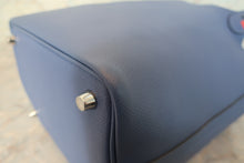 Load image into Gallery viewer, HERMES PICOTIN LOCK PM Tressage Epsom leather Blue brighton/Capucine/Blue saphir C Engraving Hand bag 700120132