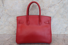 画像をギャラリービューアに読み込む, HERMES/エルメス バーキン30 アルデンヌ ルージュヴィフ □E刻印 ハンドバッグ 700110025