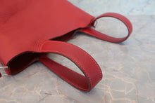Load image into Gallery viewer, HERMES PICOTIN PM Clemence leather Rouge garance Hand bag 700090191