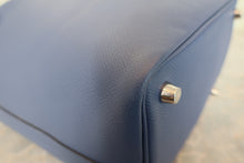 将图片加载到图库查看器,HERMES PICOTIN LOCK PM Tressage Epsom leather Blue brighton/Capucine/Blue saphir C刻印 Hand bag 700120132