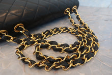 画像をギャラリービューアに読み込む, CHANEL/シャネル 中マトラッセシングルフラップチェーンショルダーバッグ ラムスキン ブラック/ゴールド金具 ショルダーバッグ 800010130