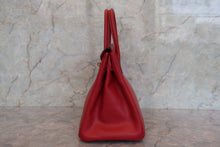 画像をギャラリービューアに読み込む, HERMES/エルメス バーキン30 アルデンヌ ルージュヴィフ □E刻印 ハンドバッグ 700110025