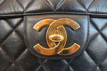 画像をギャラリービューアに読み込む, CHANEL/シャネル 中マトラッセシングルフラップチェーンショルダーバッグ ラムスキン ブラック/ゴールド金具 ショルダーバッグ 800010130