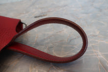 Load image into Gallery viewer, HERMES PICOTIN PM Clemence leather Rouge garance Hand bag 700090191