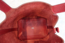 Load image into Gallery viewer, HERMES PICOTIN PM Clemence leather Rouge garance Hand bag 700090191