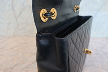 画像をギャラリービューアに読み込む, CHANEL/シャネル 中マトラッセシングルフラップチェーンショルダーバッグ ラムスキン ブラック/ゴールド金具 ショルダーバッグ 800010130