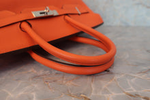 画像をギャラリービューアに読み込む, HERMES/エルメス バーキン35 トリヨンクレマンス オレンジポピー □R刻印 ハンドバッグ 800040055
