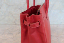 画像をギャラリービューアに読み込む, HERMES/エルメス バーキン30 アルデンヌ ルージュヴィフ □E刻印 ハンドバッグ 700110025