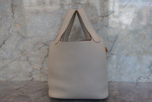 將圖片載入圖庫檢視器 HERMES/エルメス ピコタンロックPM トリヨンクレマンス ベトン U刻印 ハンドバッグ 700100016