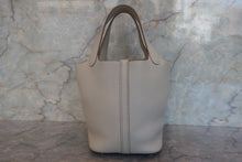 將圖片載入圖庫檢視器 HERMES/エルメス ピコタンロックPM トリヨンクレマンス ベトン U刻印 ハンドバッグ 700100016