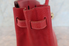 画像をギャラリービューアに読み込む, HERMES/エルメス バーキン30 アルデンヌ ルージュヴィフ □E刻印 ハンドバッグ 700110025