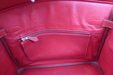 画像をギャラリービューアに読み込む, HERMES/エルメス バーキン30 アルデンヌ ルージュヴィフ □E刻印 ハンドバッグ 700110025