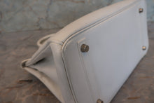 画像をギャラリービューアに読み込む, HERMES/エルメス バーキン30 ヴォーグレネ ホワイト □C刻印 ハンドバッグ 700070140