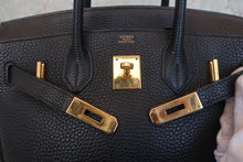 画像をギャラリービューアに読み込む, HERMES/エルメス バーキン30 トゴ ブラック □G刻印 ハンドバッグ 800030152