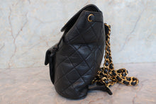 画像をギャラリービューアに読み込む, CHANEL/シャネル マトラッセチェーンリュック ラムスキン ブラック/ゴールド金具 リュック 700110012