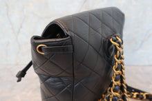 画像をギャラリービューアに読み込む, CHANEL/シャネル マトラッセチェーンリュック ラムスキン ブラック/ゴールド金具 リュック 700110012