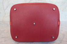 將圖片載入圖庫檢視器 HERMES/エルメス ピコタンロックタッチGM トリヨンクレマンス/ヴォースイフト ルージュアッシュ/ブリック □R刻印 ハンドバッグ 700090243