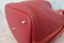 將圖片載入圖庫檢視器 HERMES/エルメス ピコタンロックタッチGM トリヨンクレマンス/ヴォースイフト ルージュアッシュ/ブリック □R刻印 ハンドバッグ 700090243