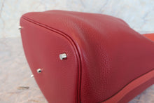 將圖片載入圖庫檢視器 HERMES/エルメス ピコタンロックタッチGM トリヨンクレマンス/ヴォースイフト ルージュアッシュ/ブリック □R刻印 ハンドバッグ 700090243