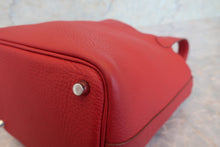 画像をギャラリービューアに読み込む, HERMES/エルメス ピコタンロックPM トリヨンクレマンス ルージュガランス □R刻印 ハンドバッグ 700050030