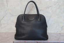 Load image into Gallery viewer, HERMES/BOLIDE 31 Clemence leather Black □L Engraving Shoulder bag 700120095