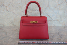 將圖片載入圖庫檢視器 HERMES/エルメス ミニケリー20 クシュベル ルージュヴィフ □C刻印 ショルダーバッグ 800040066