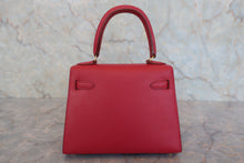 將圖片載入圖庫檢視器 HERMES/エルメス ミニケリー20 クシュベル ルージュヴィフ □C刻印 ショルダーバッグ 800040066