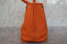 將圖片載入圖庫檢視器 HERMES/エルメス ガーデンパーティPM ネゴンダ オレンジ □O刻印 トートバッグ 700090227