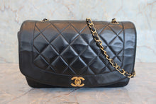画像をギャラリービューアに読み込む, CHANEL/シャネル ダイアナマトラッセチェーンショルダーバッグ ラムスキン ブラック/ゴールド金具 ショルダーバッグ 800020274