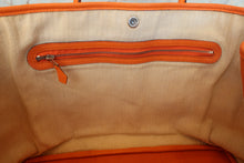 將圖片載入圖庫檢視器 HERMES/エルメス ガーデンパーティPM ネゴンダ オレンジ □O刻印 トートバッグ 700090227