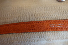 將圖片載入圖庫檢視器 HERMES/エルメス ガーデンパーティPM ネゴンダ オレンジ □O刻印 トートバッグ 700090227