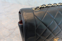 画像をギャラリービューアに読み込む, CHANEL/シャネル ダイアナマトラッセチェーンショルダーバッグ ラムスキン ブラック/ゴールド金具 ショルダーバッグ 800020274