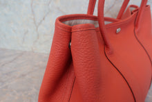 Load image into Gallery viewer, HERMES GARDEN PARTY PM Negonda leather Sanguine □Q Engraving Tote bag 700120109