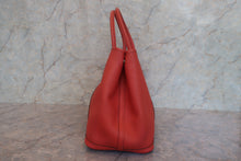 Load image into Gallery viewer, HERMES GARDEN PARTY PM Negonda leather Sanguine □Q Engraving Tote bag 700120109