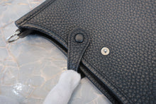 Load image into Gallery viewer, HERMES EVELYNE TPM Clemence leather Black C Engraving Shoulder bag 800090049
