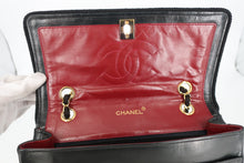 將圖片載入圖庫檢視器 CHANEL/シャネル Vステッチチェーンショルダーバッグ ラムスキン ブラック/ゴールド金具 ショルダーバッグ 800090241