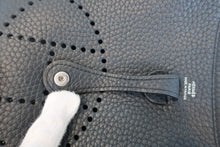 Load image into Gallery viewer, HERMES EVELYNE TPM Clemence leather Black C Engraving Shoulder bag 800090049
