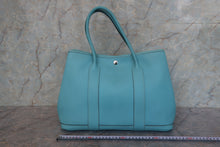 画像をギャラリービューアに読み込む, HERMES/エルメス ガーデンパーティPM カントリー ブルーアトール トートバッグ 800010083