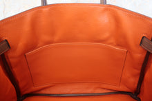 將圖片載入圖庫檢視器 HERMES/エルメス バーキン30 パーソナルオーダー トリヨンクレマンス エトゥープ/オレンジ □O刻印 ハンドバッグ 700050248