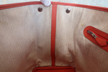 Load image into Gallery viewer, HERMES GARDEN PARTY PM Negonda leather Sanguine □Q Engraving Tote bag 700120109