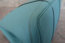 画像をギャラリービューアに読み込む, HERMES/エルメス ガーデンパーティPM カントリー ブルーアトール トートバッグ 800010083