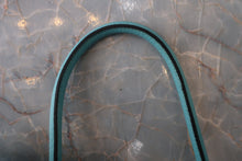 将图片加载到图库查看器,HERMES GARDEN PARTY PM Country leather Blue atoll T刻印 Tote bag 800010083