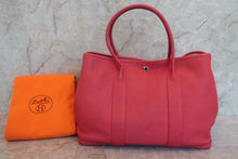 Load image into Gallery viewer, HERMES GARDEN PARTY PM Negonda leather Bougainvillier □O Engraving Tote bag 700120134
