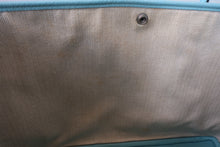将图片加载到图库查看器,HERMES GARDEN PARTY PM Country leather Blue atoll T刻印 Tote bag 800010083