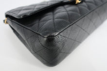 將圖片載入圖庫檢視器 CHANEL/シャネル マトラッセWフラップWチェーンショルダーバッグ キャビアスキン ブラック/ゴールド金具 ショルダーバッグ 800100109