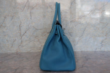 將圖片載入圖庫檢視器 HERMES/エルメス バーキン35 トゴ ブルージーン □J刻印 ハンドバッグ 700090197