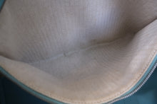将图片加载到图库查看器,HERMES GARDEN PARTY PM Country leather Blue atoll T刻印 Tote bag 800010083