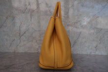 Load image into Gallery viewer, HERMES GARDEN PARTY PM Negonda leather Jaune Tote bag 800010141